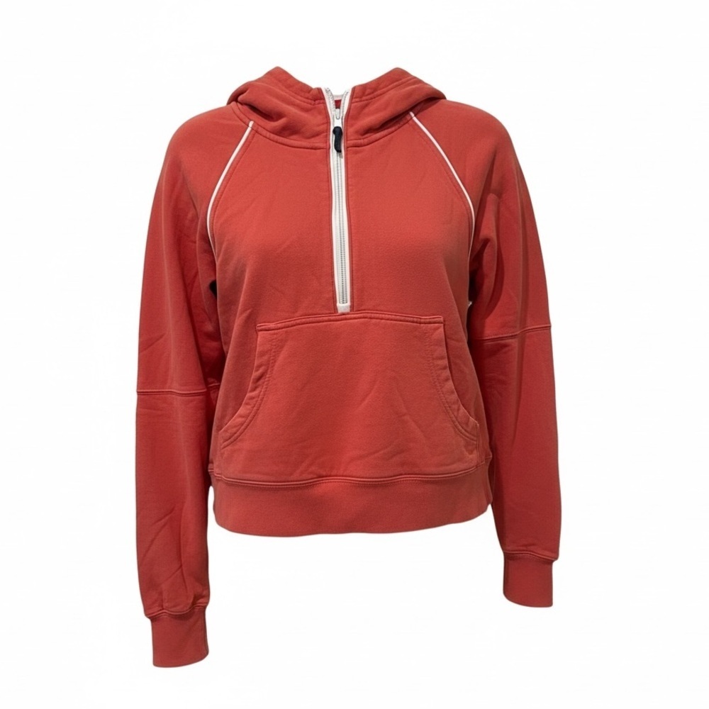 Offline by aerie coral half zip hoodie, XS